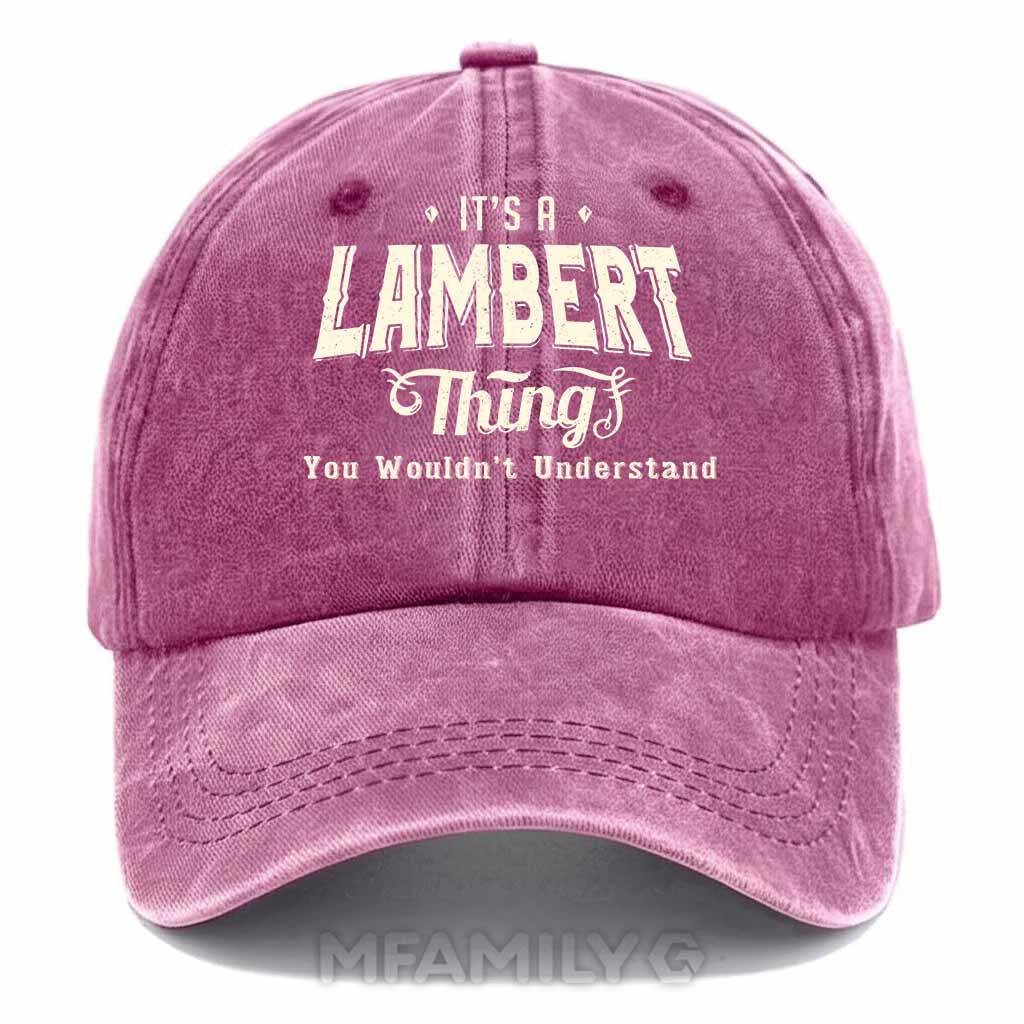 Lambert Thing Washed Baseball Cap