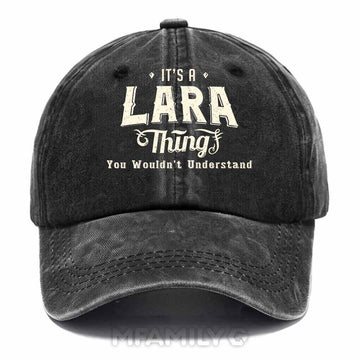 Lara Thing Washed Baseball Cap