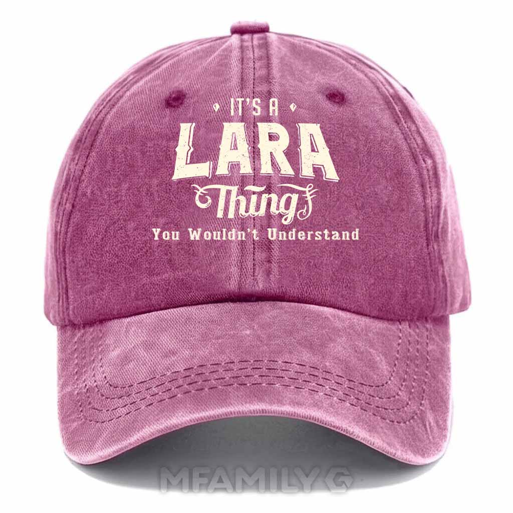 Lara Thing Washed Baseball Cap