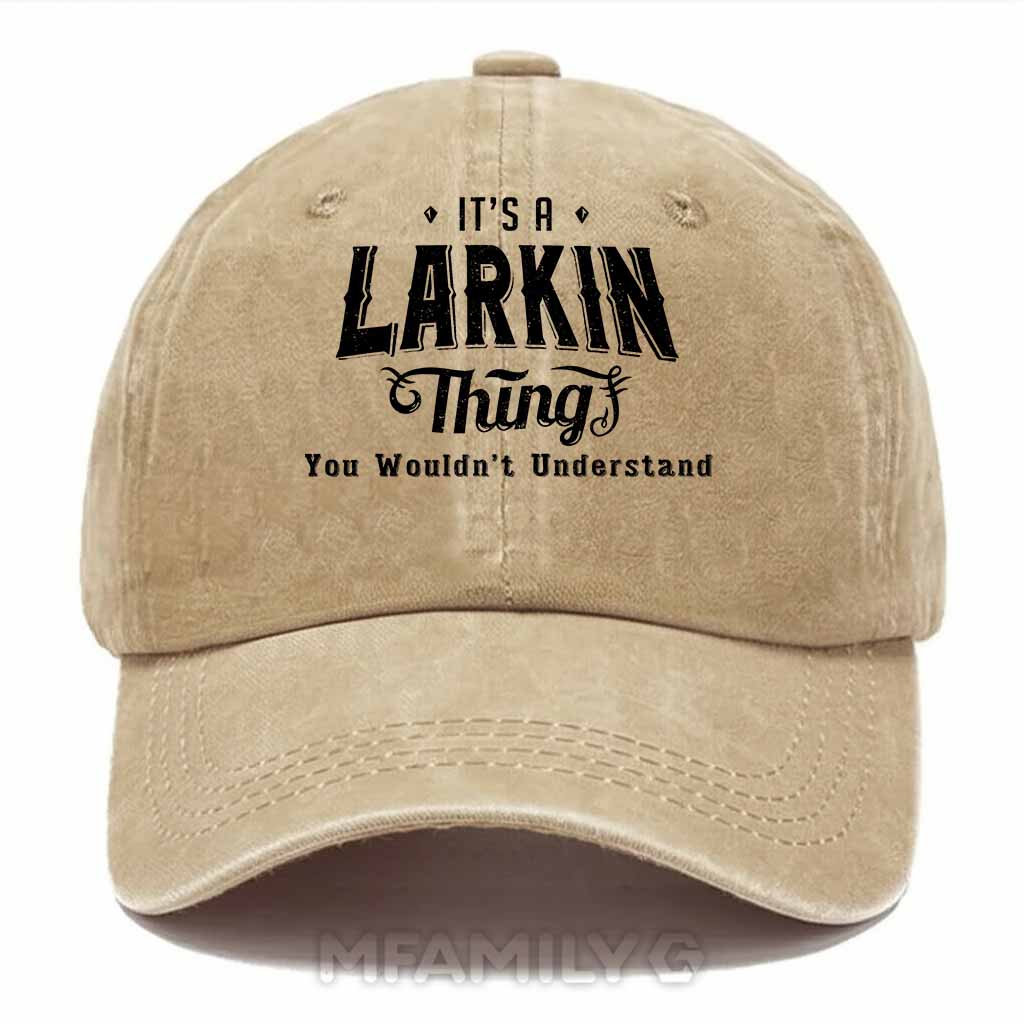 Larkin Thing Washed Baseball Cap