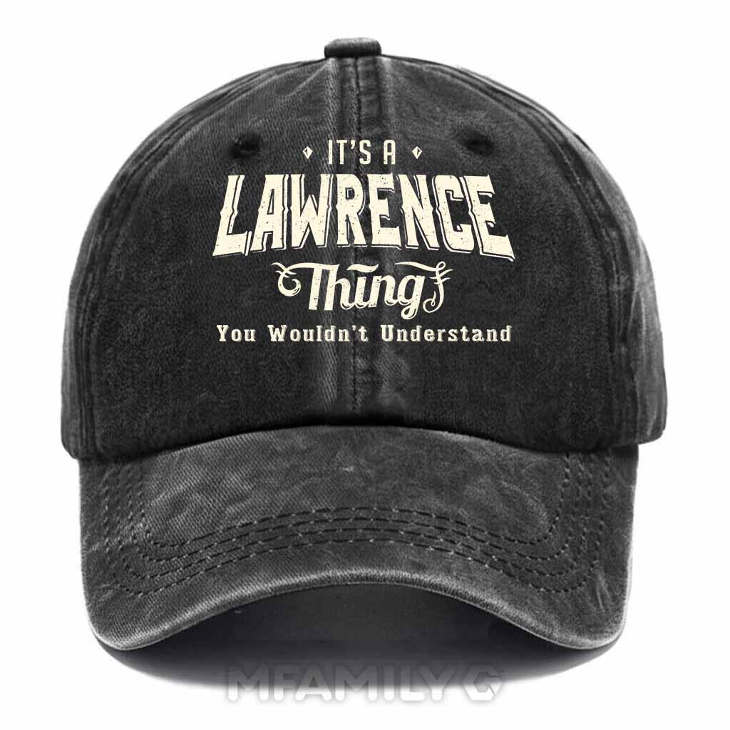 Lawrence Thing Washed Baseball Cap