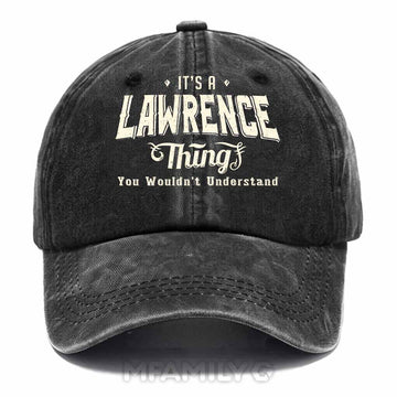 Lawrence Thing Washed Baseball Cap