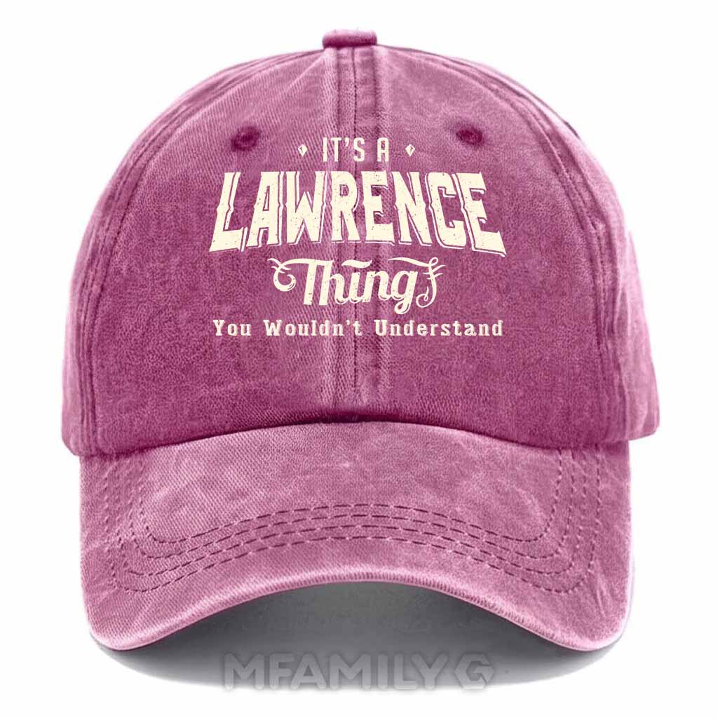 Lawrence Thing Washed Baseball Cap