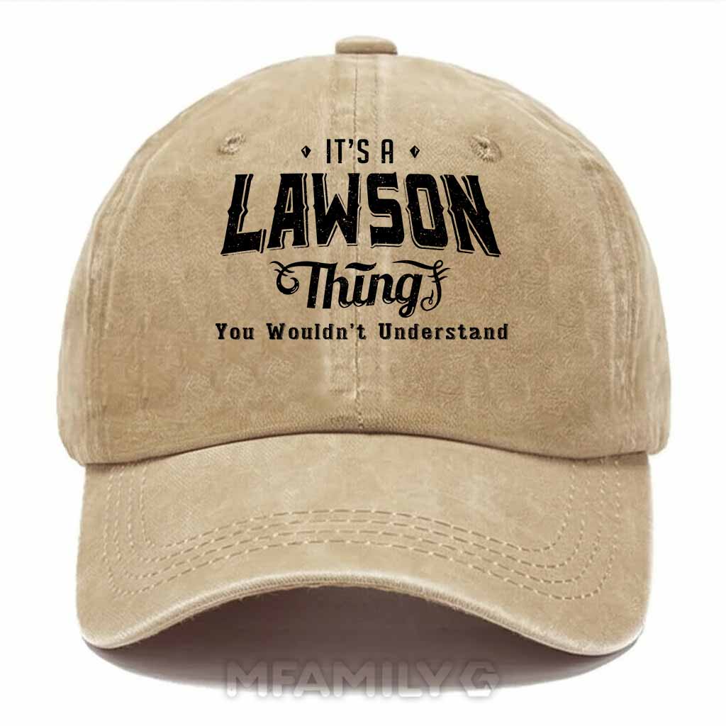 Lawson Thing Washed Baseball Cap