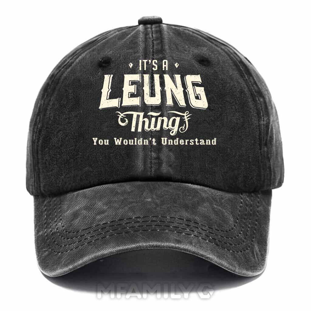 Leung Thing Washed Baseball Cap
