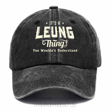 Leung Thing Washed Baseball Cap