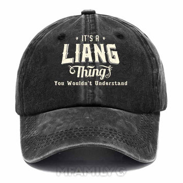Liang Thing Washed Baseball Cap