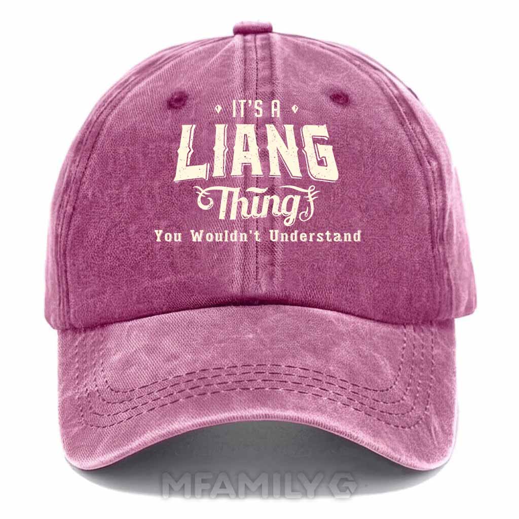 Liang Thing Washed Baseball Cap