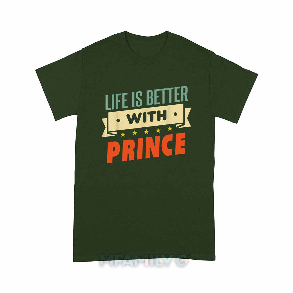 Life Is Better With Prince Unisex T-Shirt