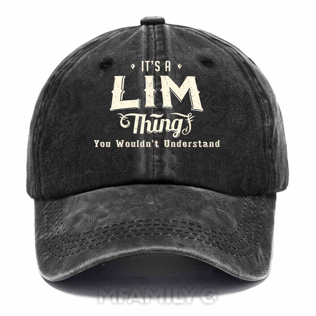 Lim Thing Washed Baseball Cap