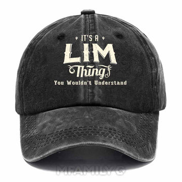 Lim Thing Washed Baseball Cap