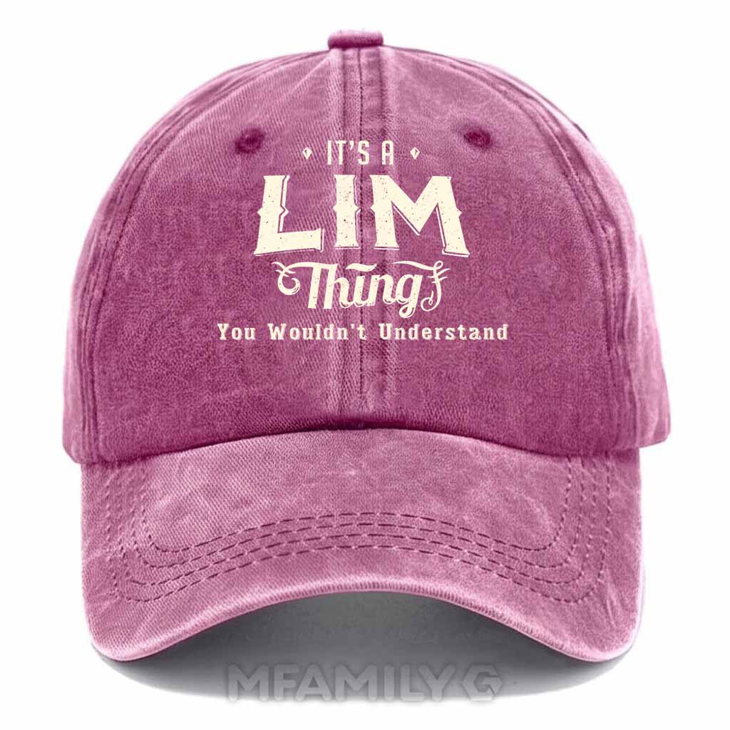 Lim Thing Washed Baseball Cap