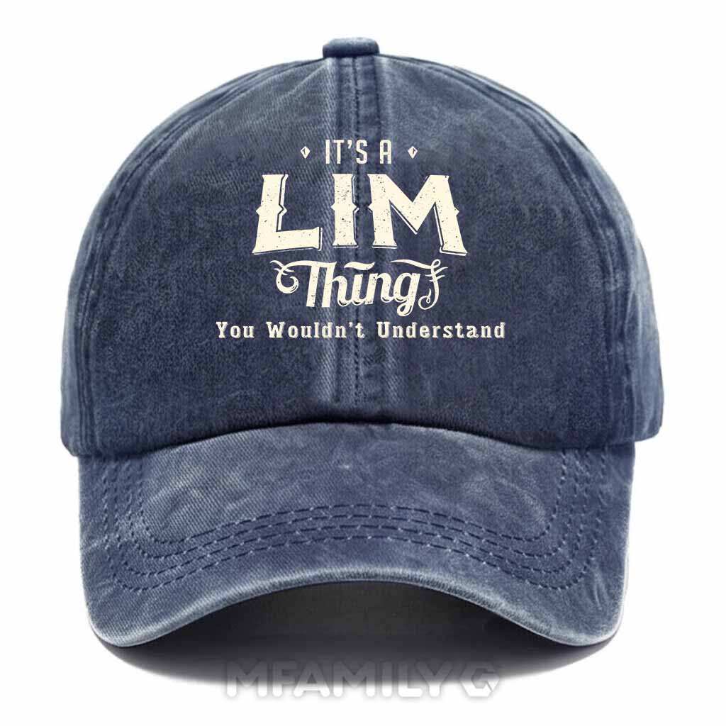 Lim Thing Washed Baseball Cap