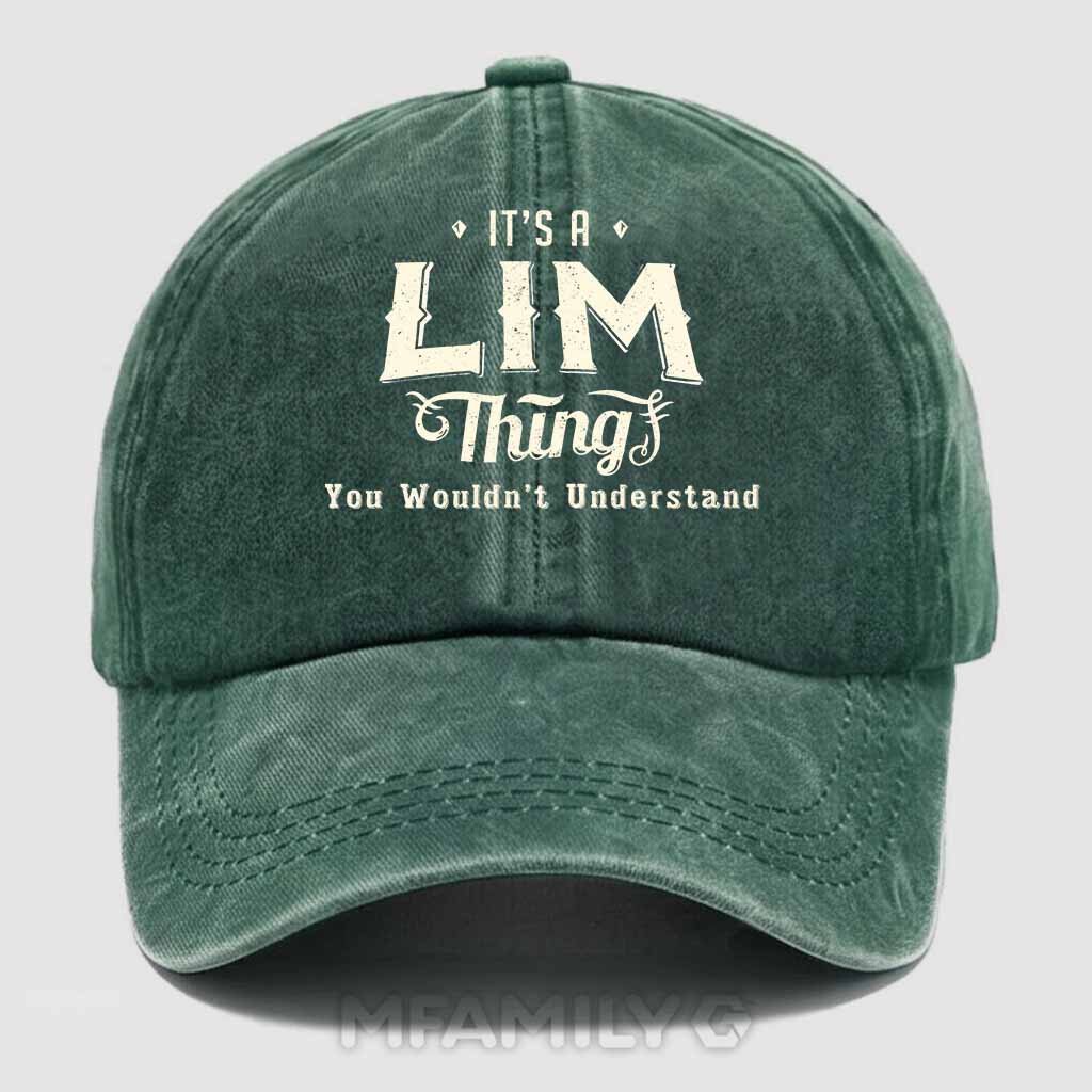 Lim Thing Washed Baseball Cap