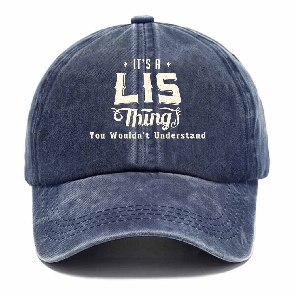 Lis Thing Washed Baseball Cap