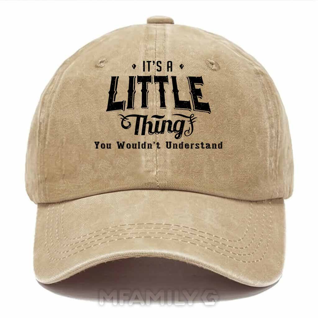 Little Thing Washed Baseball Cap