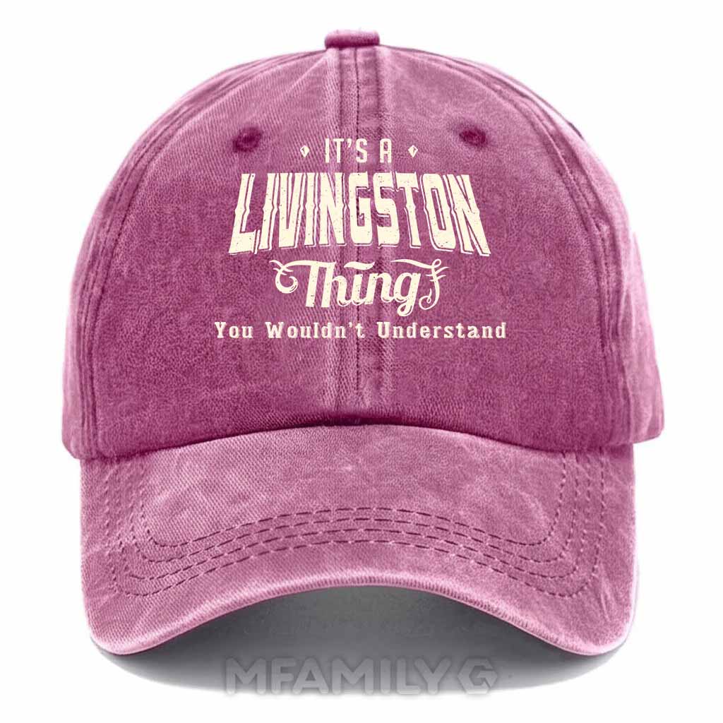 Livingston Thing Washed Baseball Cap