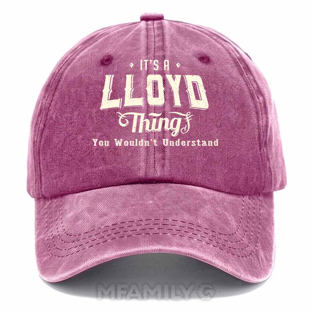 Lloyd Thing Washed Baseball Cap