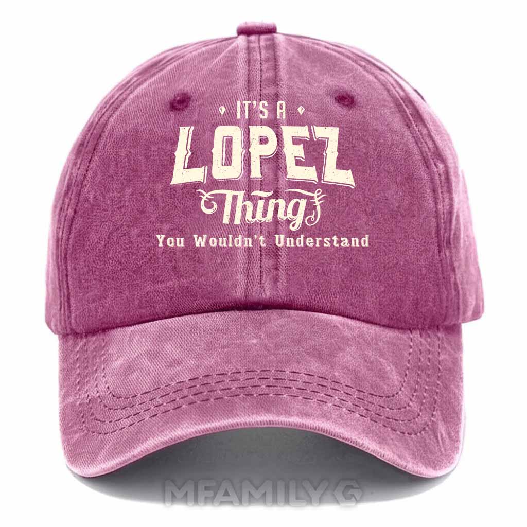 Lopez Thing Washed Baseball Cap