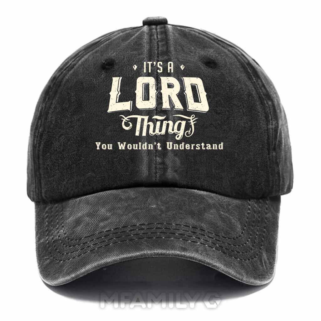 Lord Thing Washed Baseball Cap