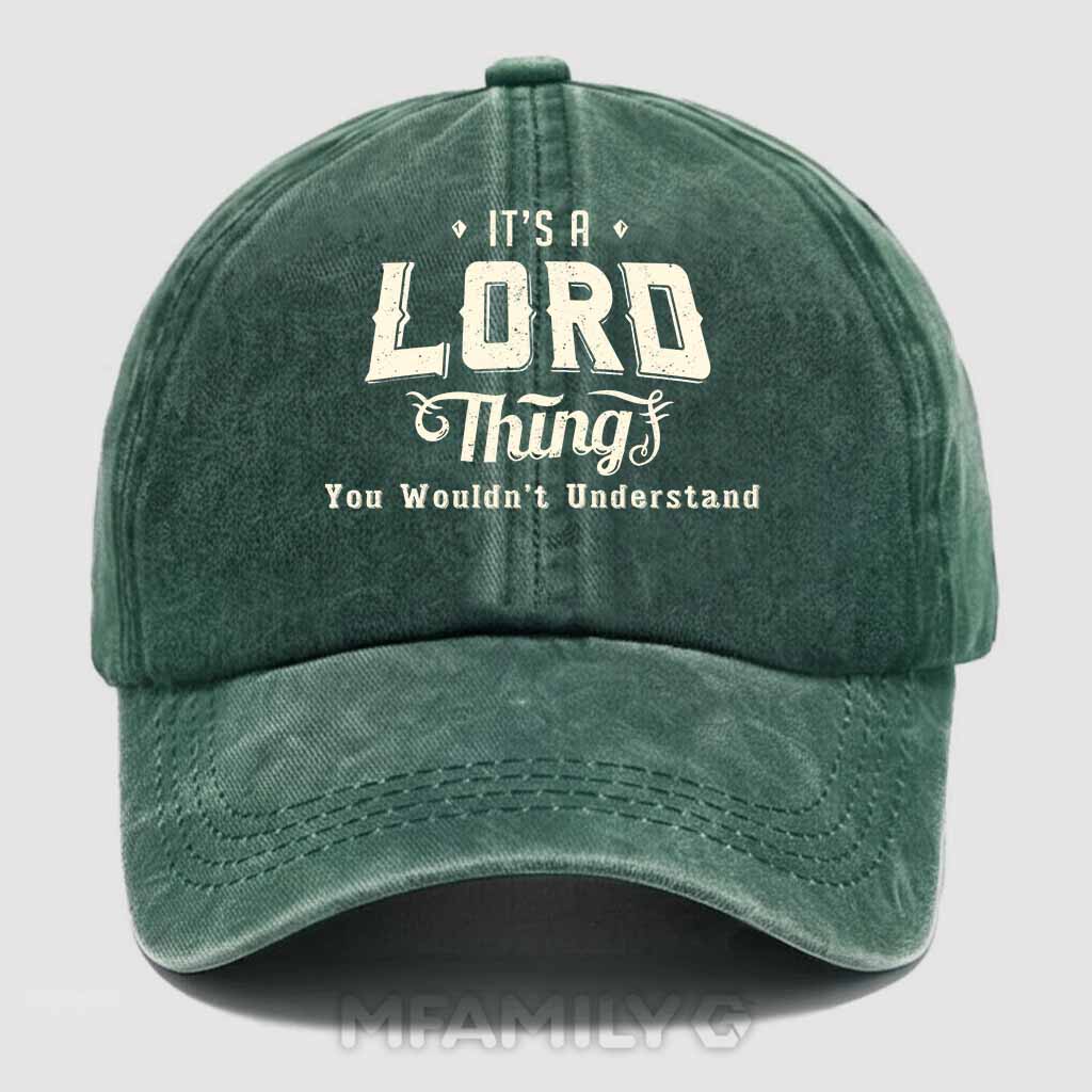 Lord Thing Washed Baseball Cap