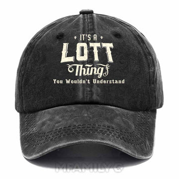 Lott Thing Washed Baseball Cap