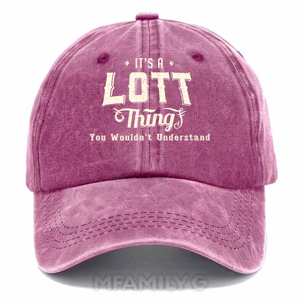 Lott Thing Washed Baseball Cap