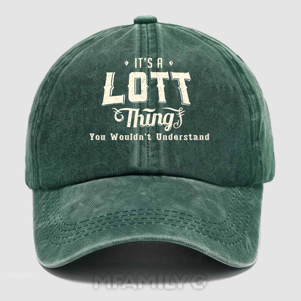 Lott Thing Washed Baseball Cap