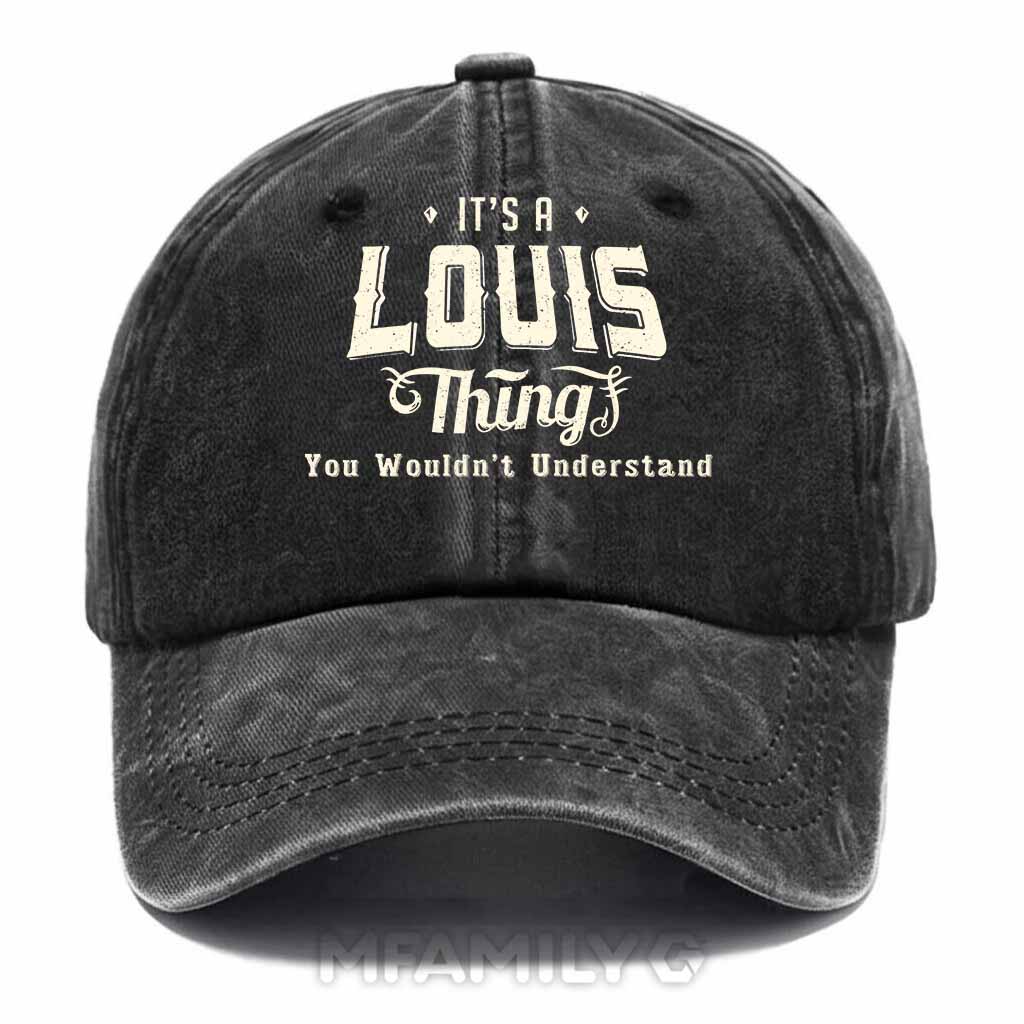 Louis Thing Washed Baseball Cap