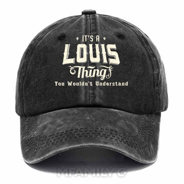 Louis Thing Washed Baseball Cap