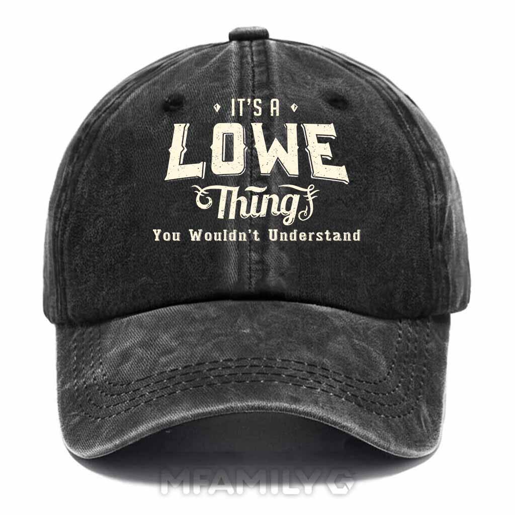 Lowe Thing Washed Baseball Cap