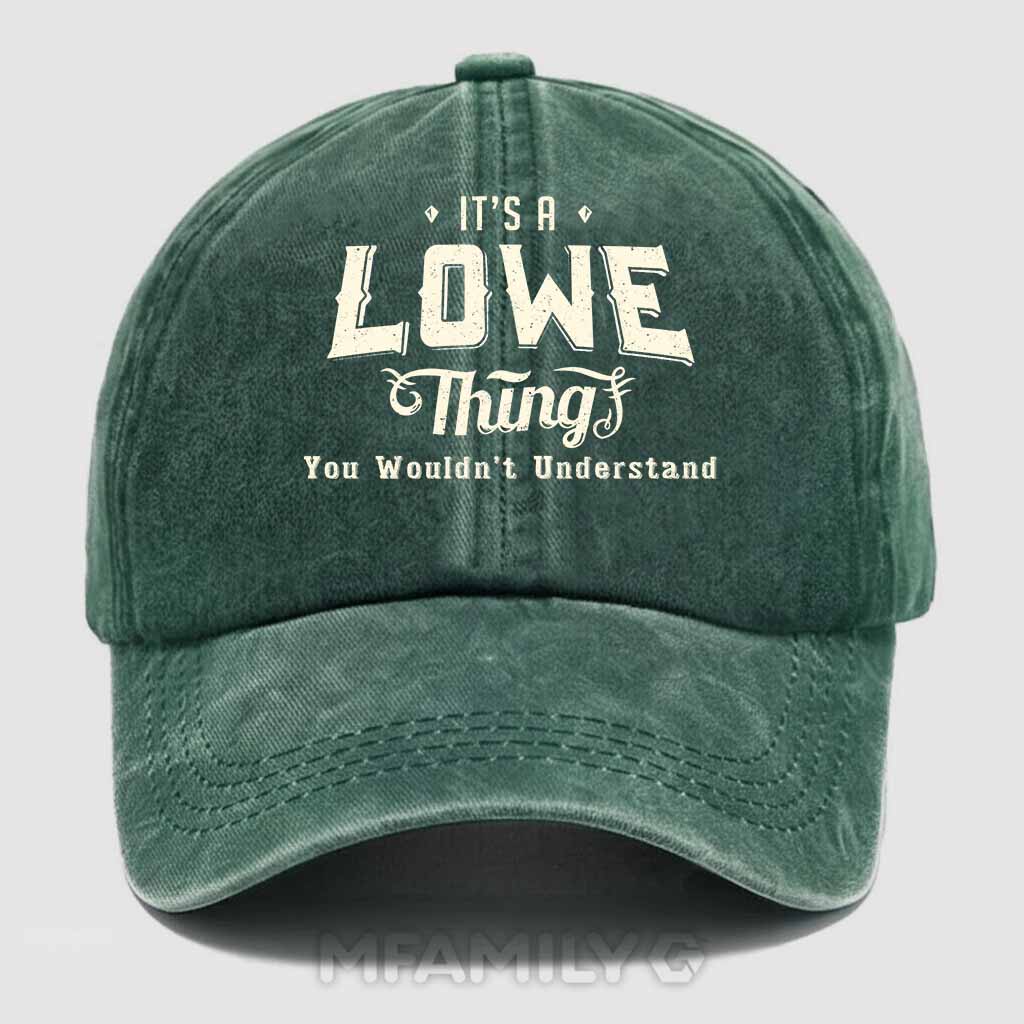 Lowe Thing Washed Baseball Cap