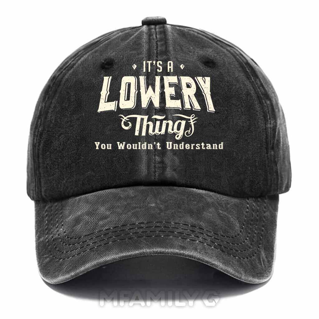 Lowery Thing Washed Baseball Cap