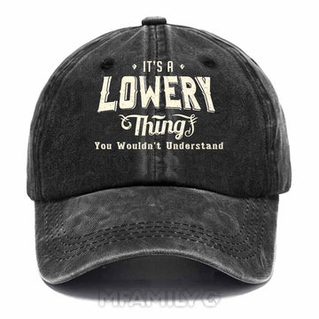 Lowery Thing Washed Baseball Cap