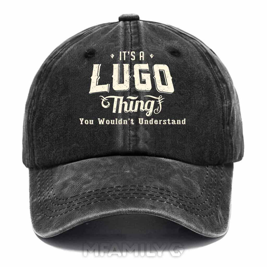 Lugo Thing Washed Baseball Cap