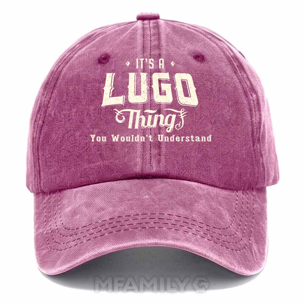 Lugo Thing Washed Baseball Cap