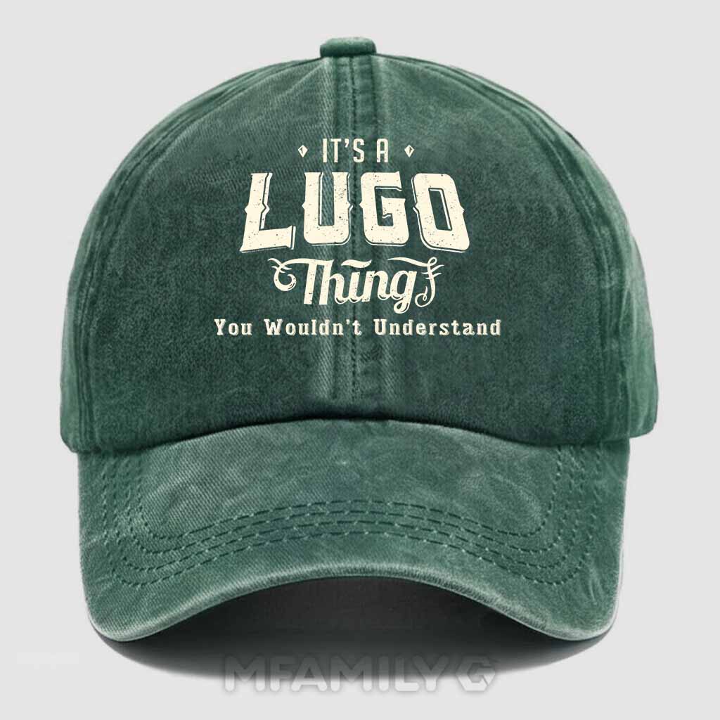 Lugo Thing Washed Baseball Cap