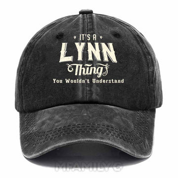 Lynn Thing Washed Baseball Cap