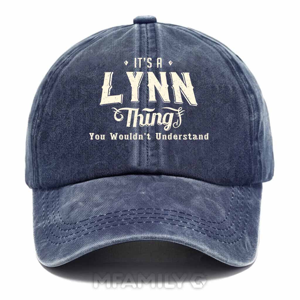 Lynn Thing Washed Baseball Cap