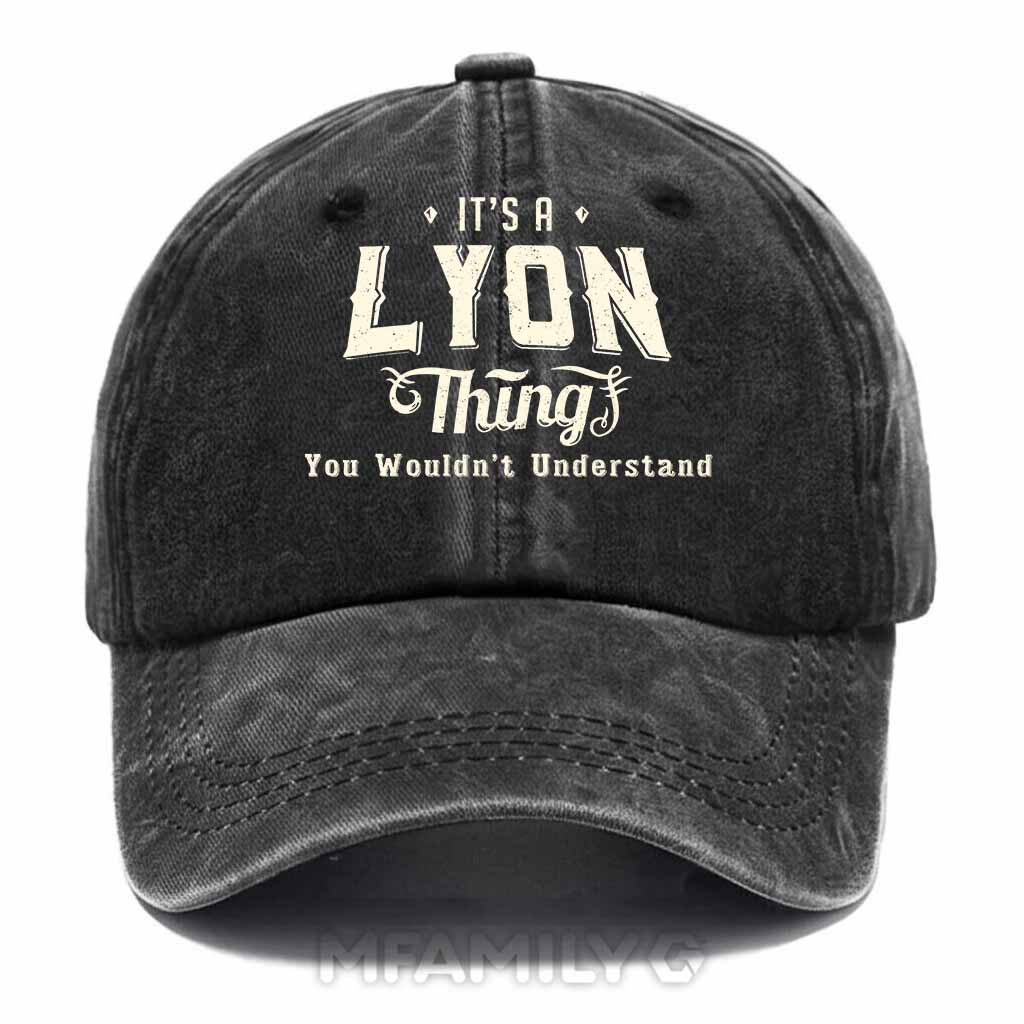 Lyon Thing Washed Baseball Cap