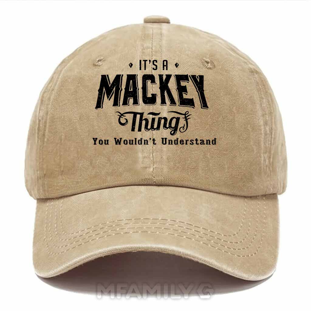 Mackey Thing Washed Baseball Cap
