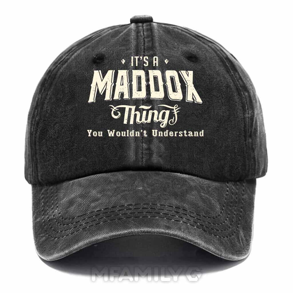 Maddox Thing Washed Baseball Cap