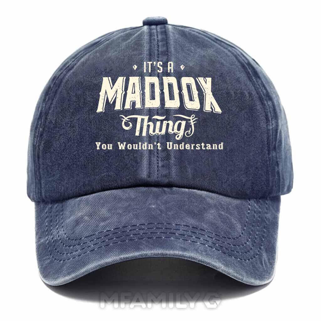 Maddox Thing Washed Baseball Cap