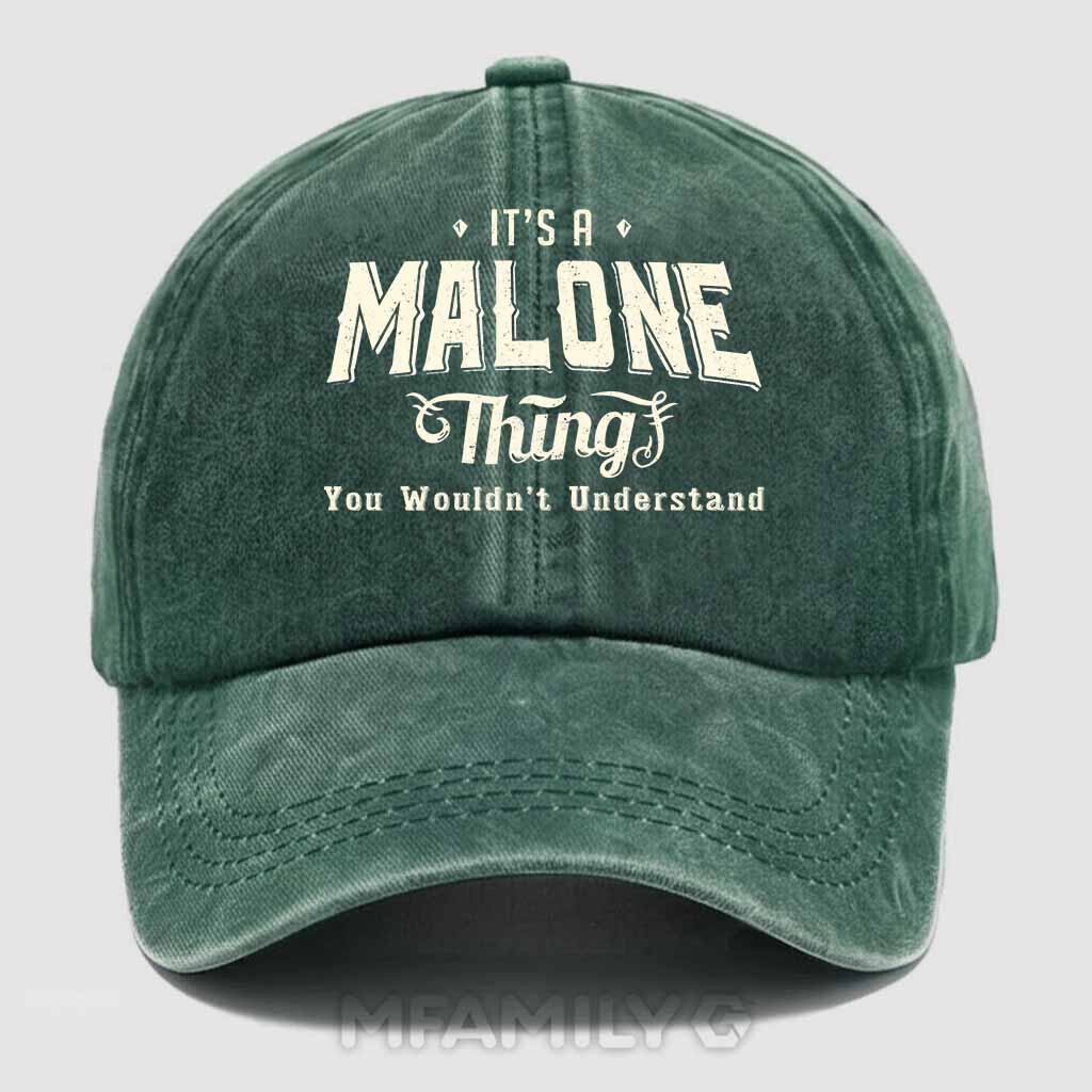Malone Thing Washed Baseball Cap