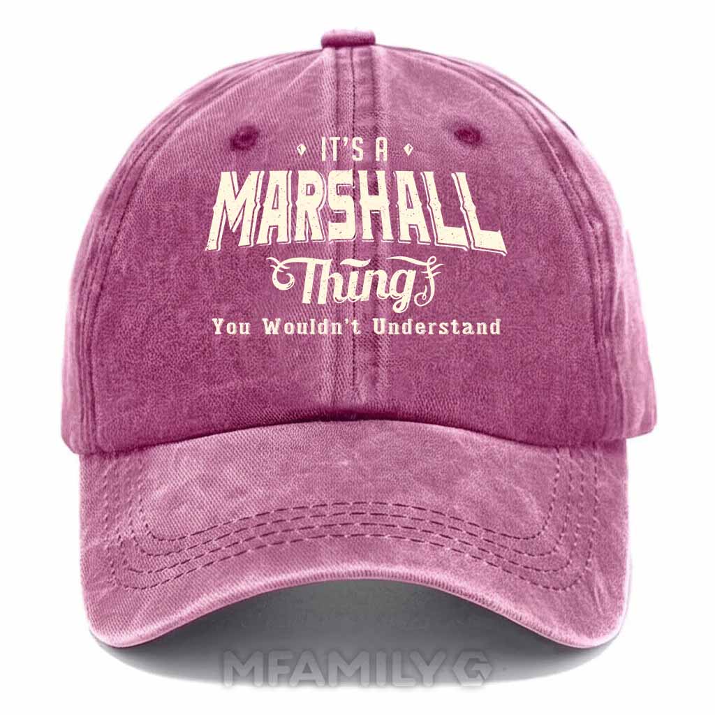 Marshall Thing Washed Baseball Cap