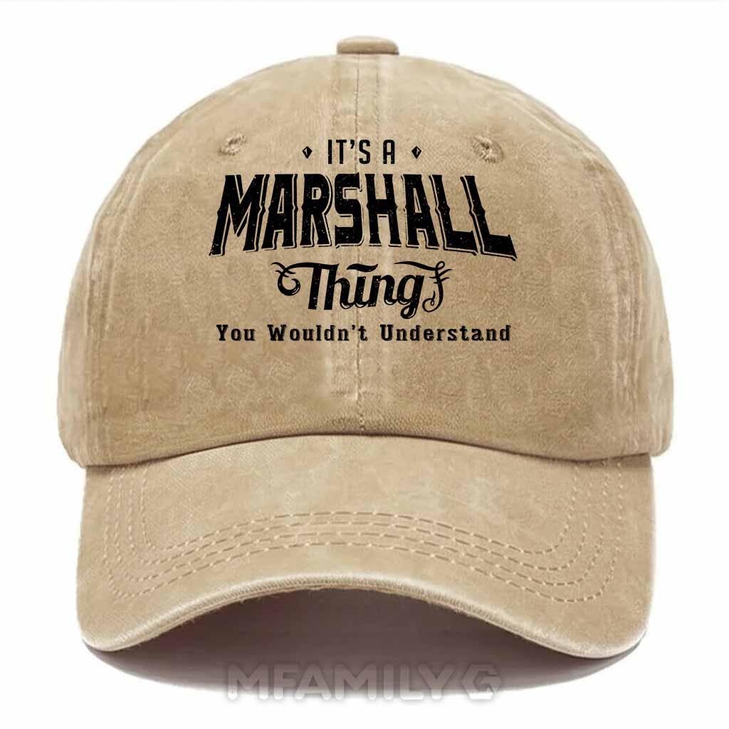 Marshall Thing Washed Baseball Cap