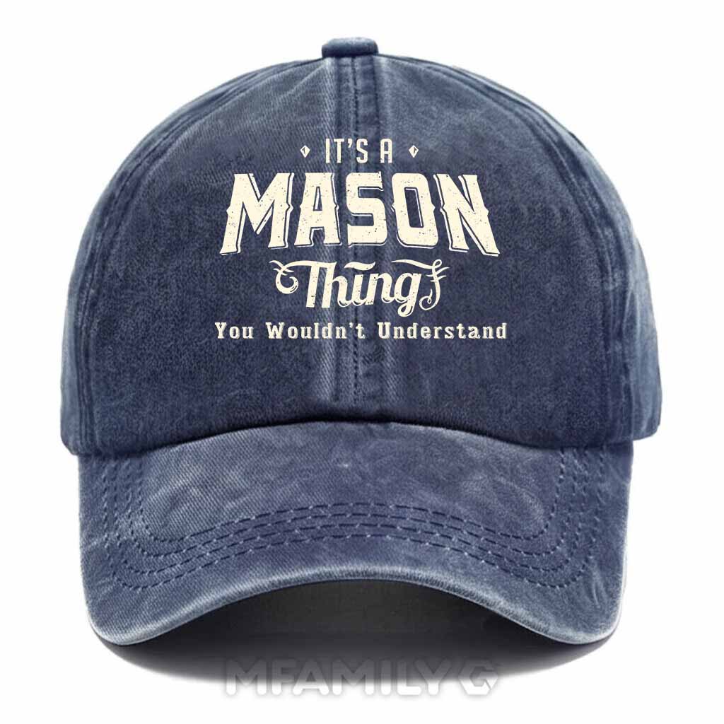 Mason Thing Washed Baseball Cap