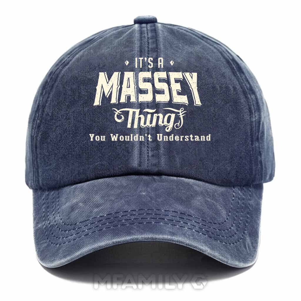 Massey Thing Washed Baseball Cap