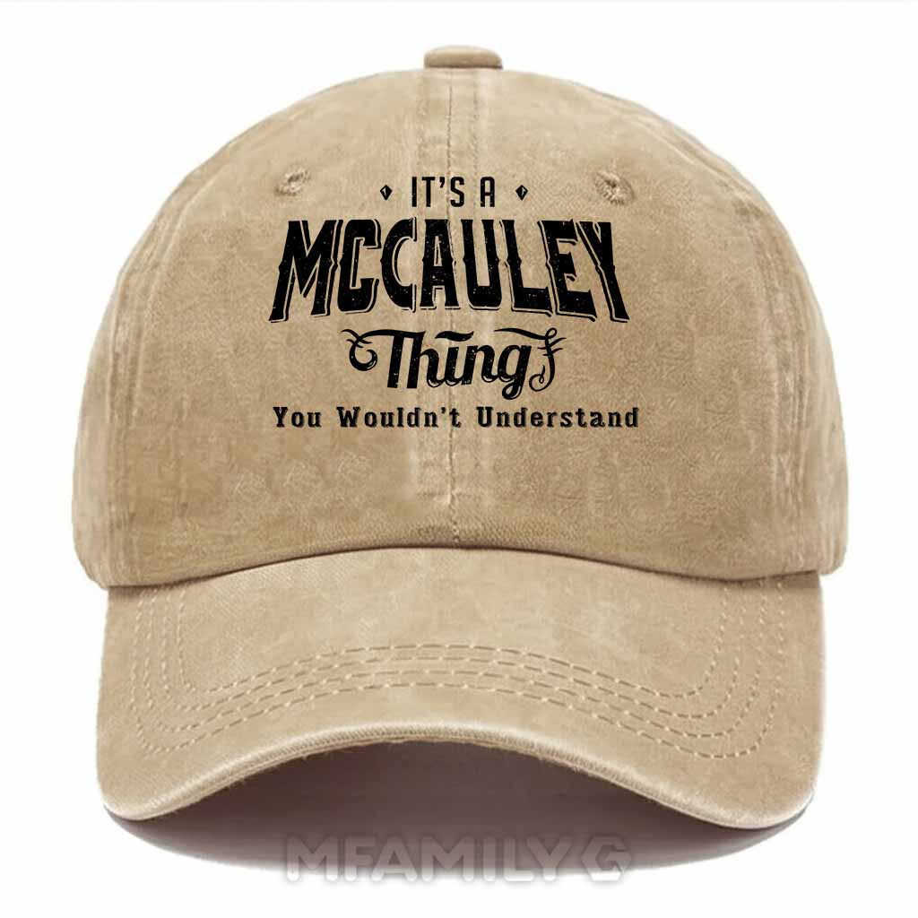 McCauley Thing Washed Baseball Cap