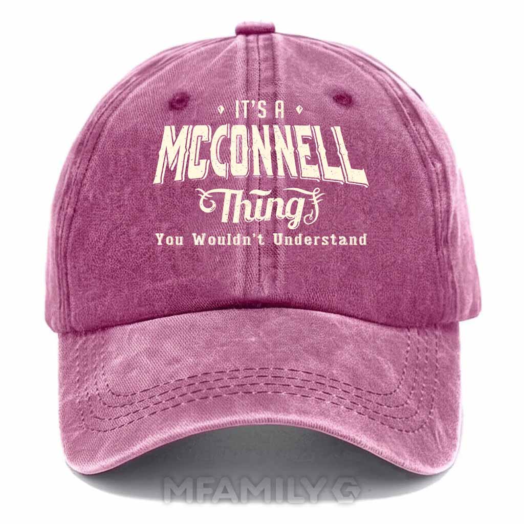 McConnell Thing Washed Baseball Cap